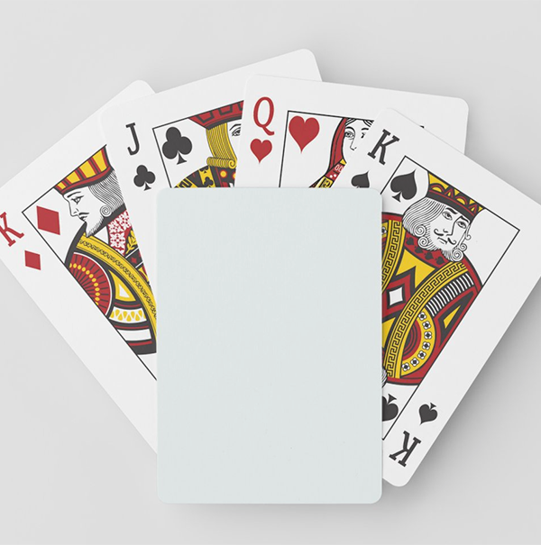 Plain White Playing Cards | CPPS