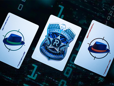 Secret Card Dsign Secret Service Playing Cards | Card Print Pros