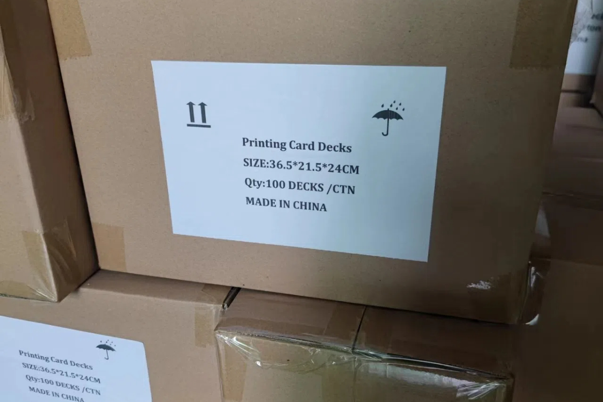 Shipping Cards from China | Card Print Pros